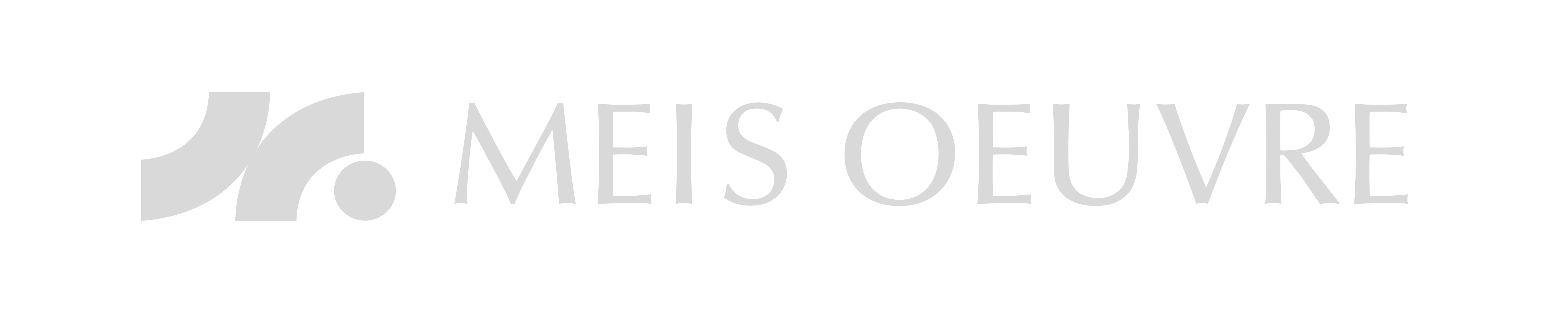MEIS Oeuvre Corp Light Logo